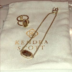 Kendra Scott bracelet and ring